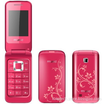 Dual SIM Flip 2.4inch Cell Phone (KK H3520)